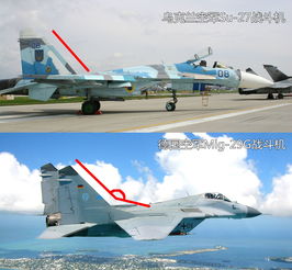 米格29和苏27的区别（米格29和苏27很像）